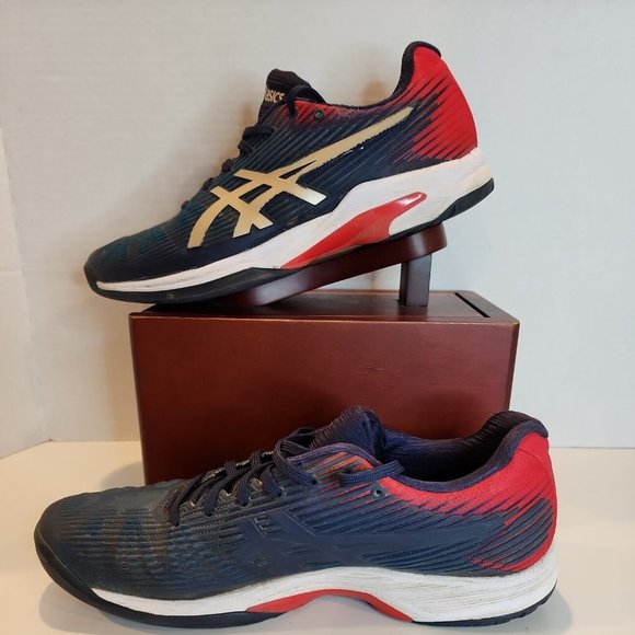 Asics Mens Solution Speed FF 1041A003 Blue  Running Shoes Sneakers Size 8 main image 5